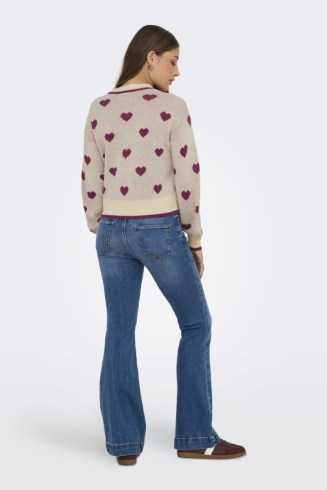 Jacqueline de Yong jdyromance l/s jacq. pullover knt n